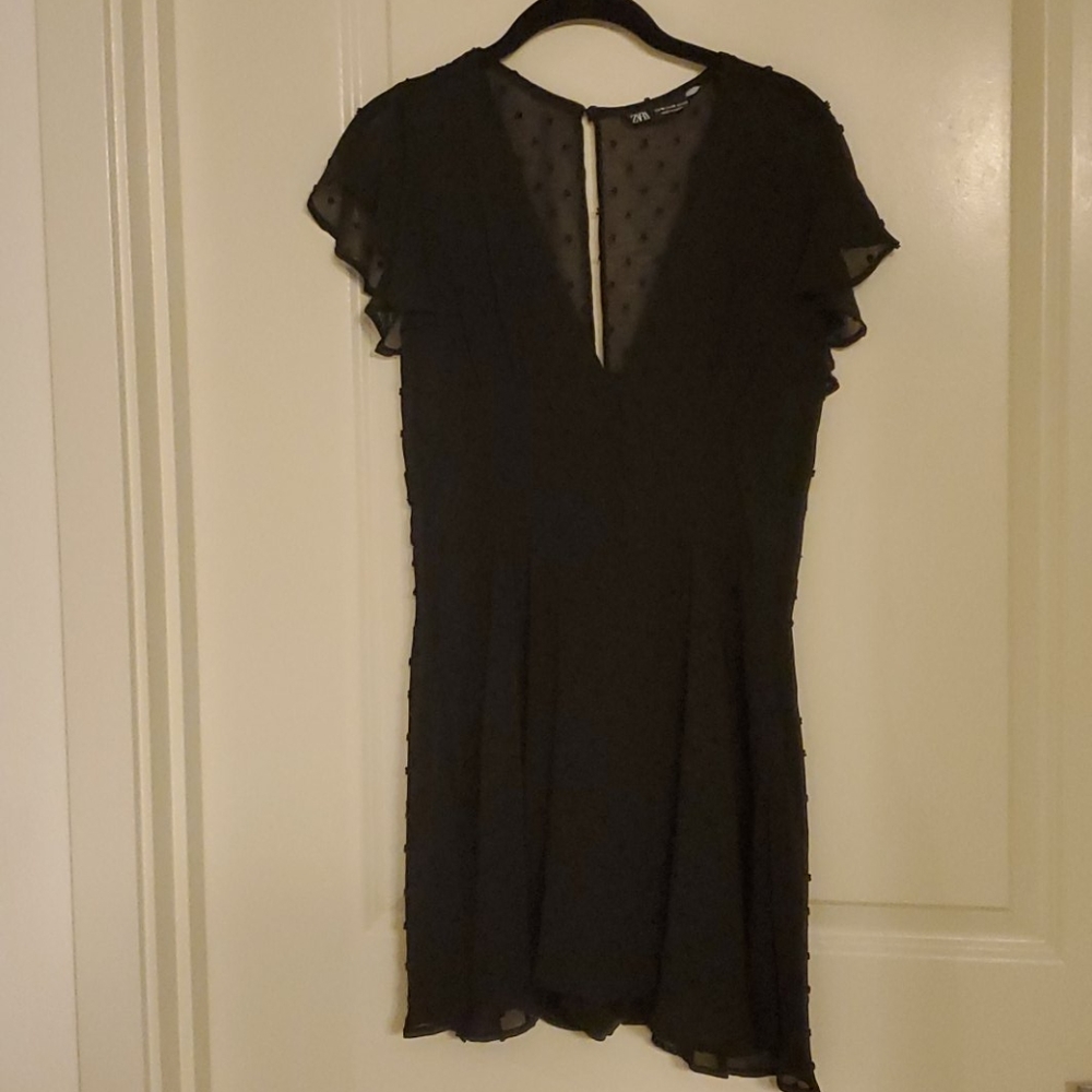 Navy Romper/Dress